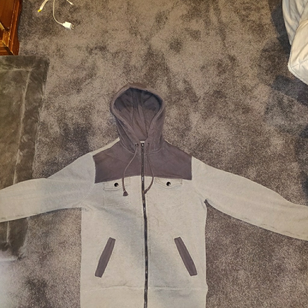 Grey hoodie